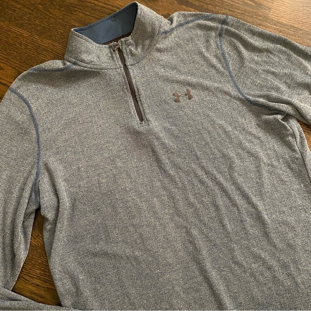 men’s heathered quarter zip
